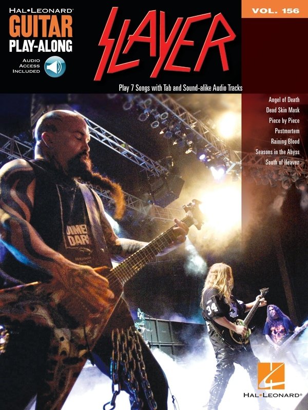 Slayer — Guitar Play-Along Vol. 156, Book/Online Audio (Hal Leonard)