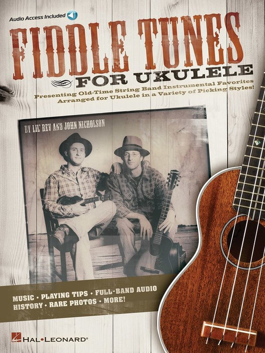 Fiddle Tunes for Ukulele — Ukulele TAB, Book/Online Audio (Hal Leonard)