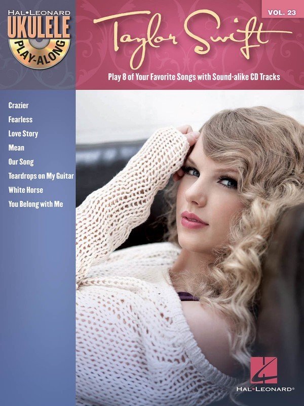 Taylor Swift — Ukulele Play-Along Vol. 23, Book/CD (Hal Leonard)