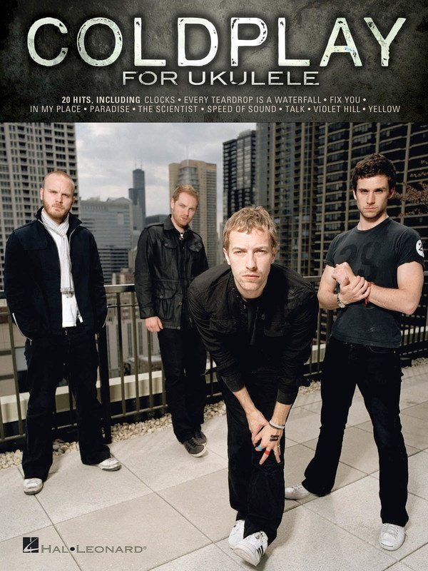 Coldplay for Ukulele — Melody Line, Lyrics & Chords (Hal Leonard)