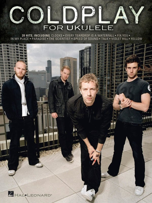 Coldplay for Ukulele — Melody Line, Lyrics & Chords (Hal Leonard)