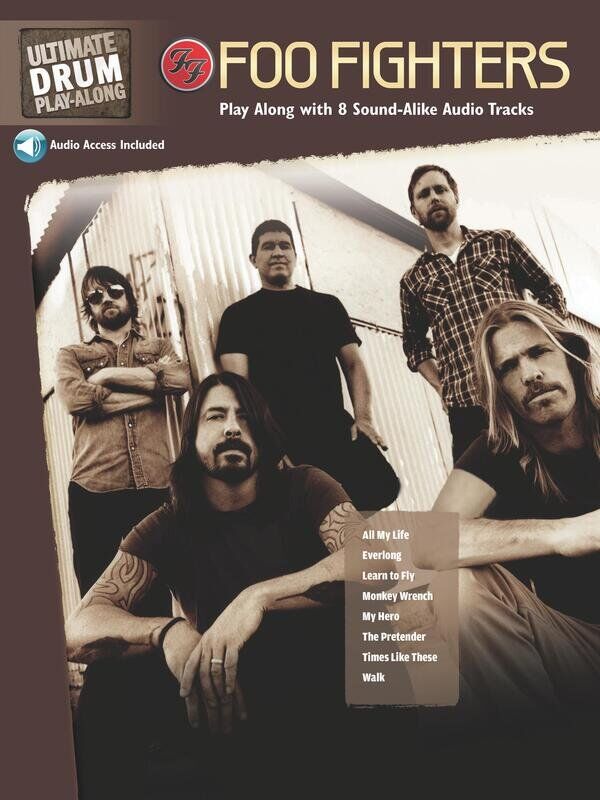Foo Fighters Ultimate Drum Play-Along Book with Online Audio Tracks