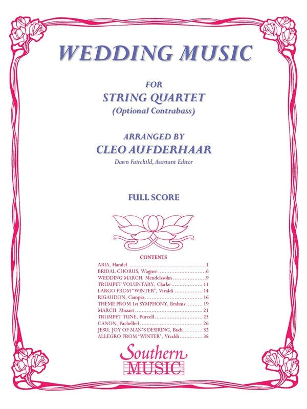 Wedding Music Score
