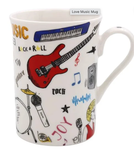 Love Music Mug - Boxed