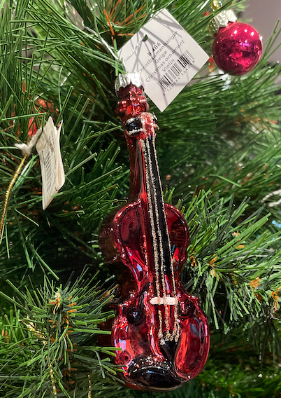 Violin Viola Christmas Tree Decoration — view 2