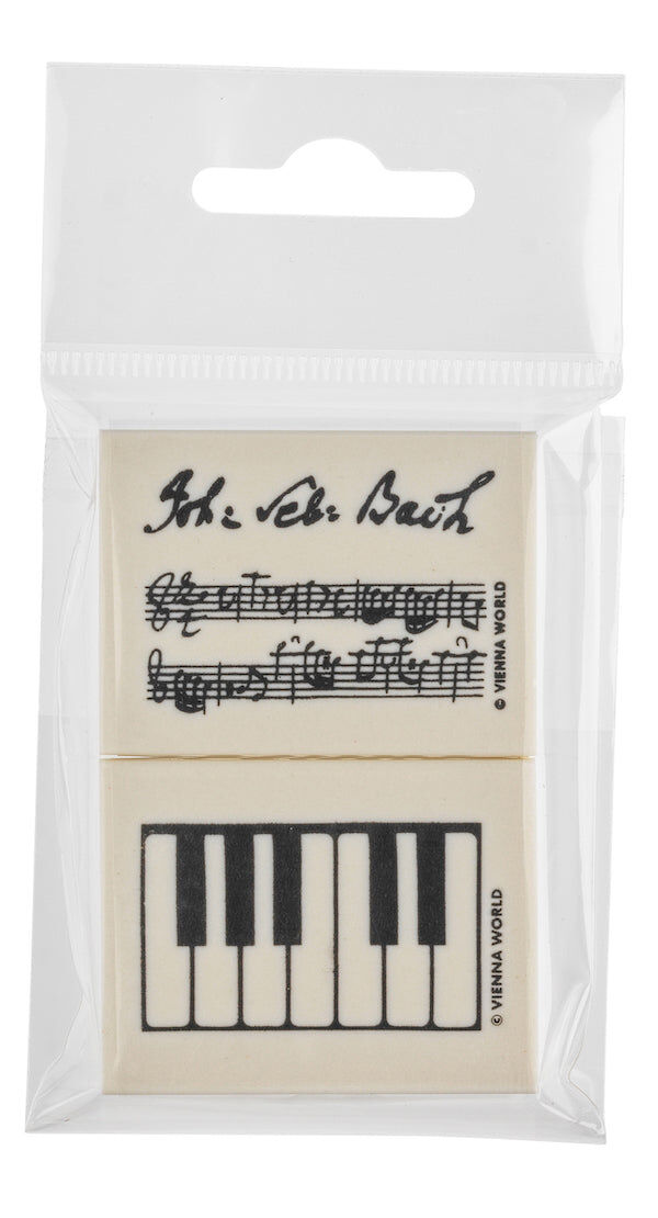 Two Eraser Set Bach - Stationery Writing Tools