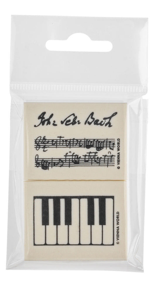 Two Eraser Set Bach - Stationery Writing Tools