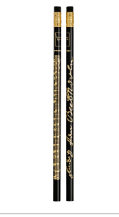 Beethoven Manuscript Pencil Black with Eraser and Print