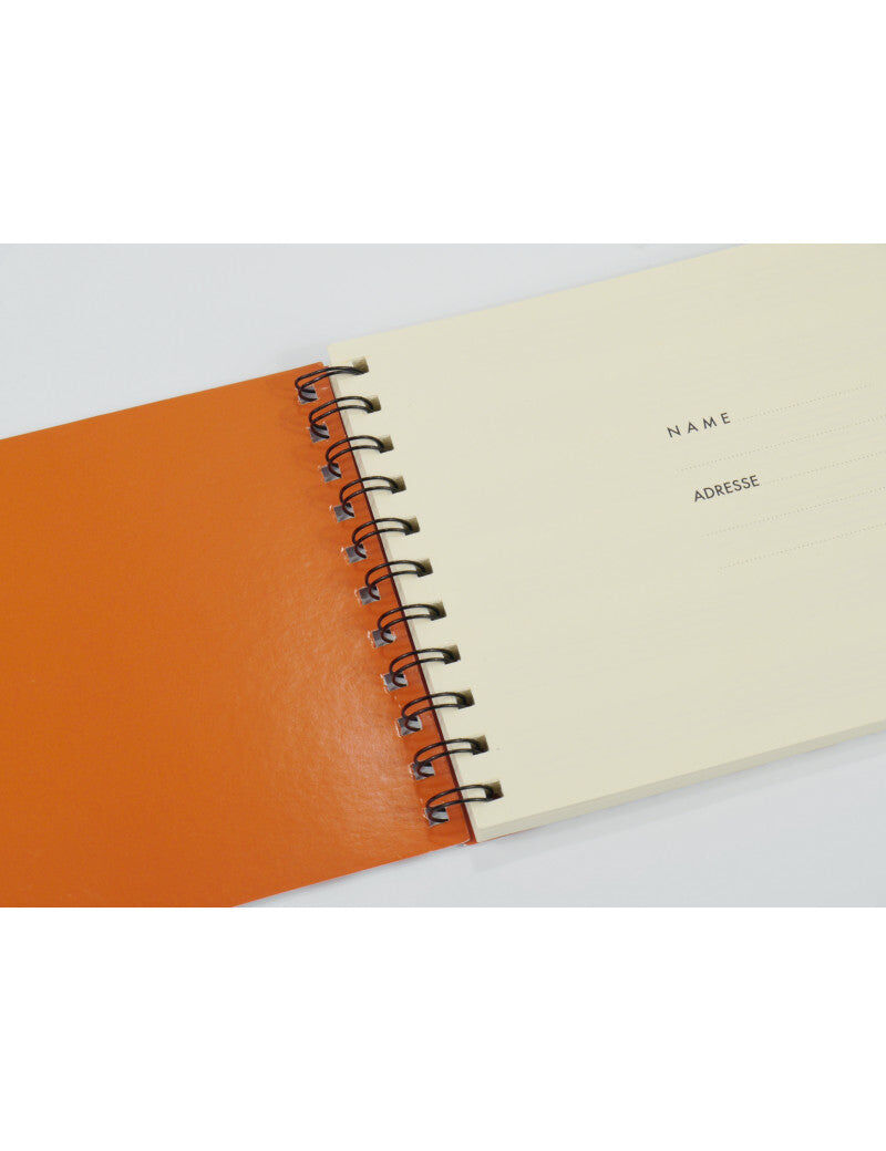 A5 Spiral Notebook Black with White Keyboard - 48 Lined & 48 Stave Sheets — view 4
