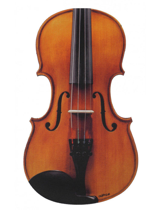 Violin Shaped Mouse Pad 28 cm H Polyester Top Rubber Backing