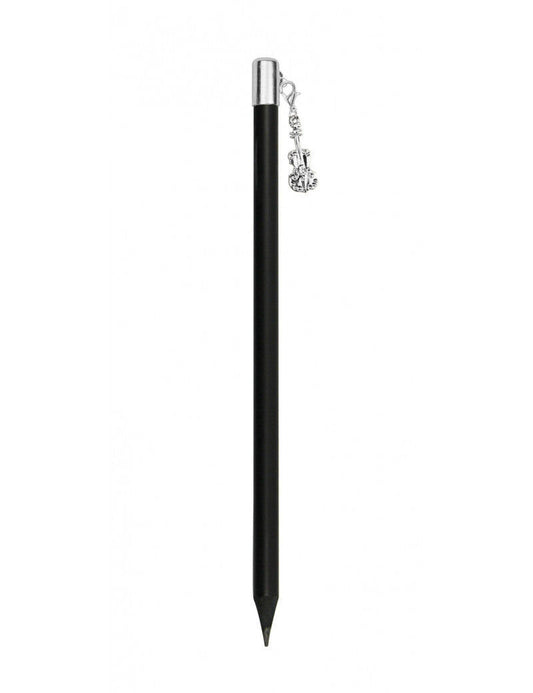 Music Pencil with Silver Violin Charm