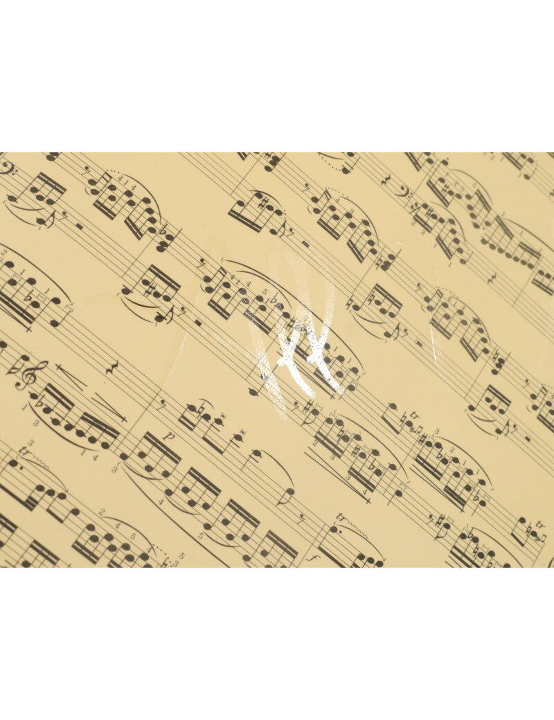 A4 Creme File with Elastic Band and Black Manuscript
