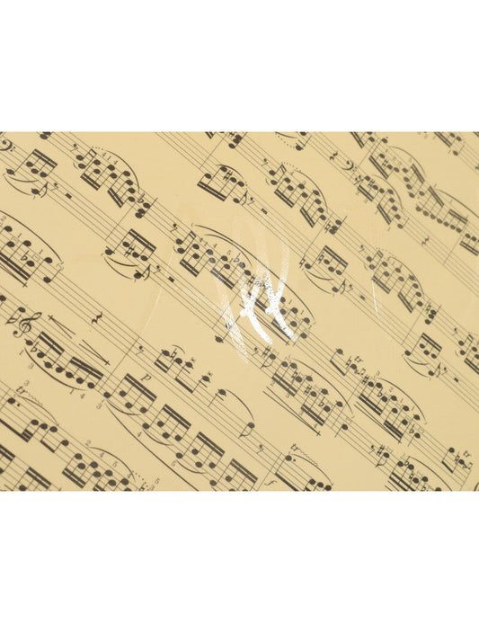 A4 Creme File with Elastic Band and Black Manuscript