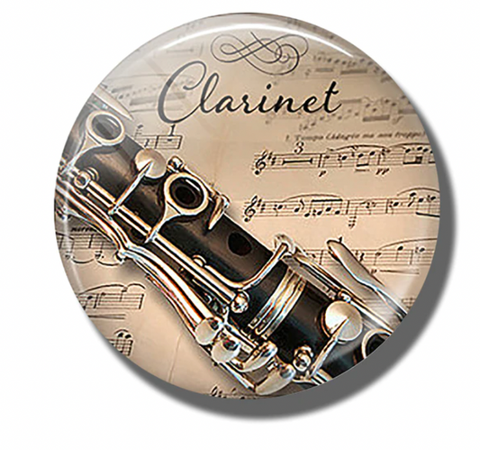 Magnet for Clarinet, 3cm circumference, Homeware, Kitchen and Dining