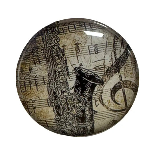 Magnet Saxophone 3cm Diameter Homewares Kitchen and Dining