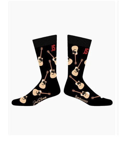 Mens Guitar Socks by Jon Stevens — view 2