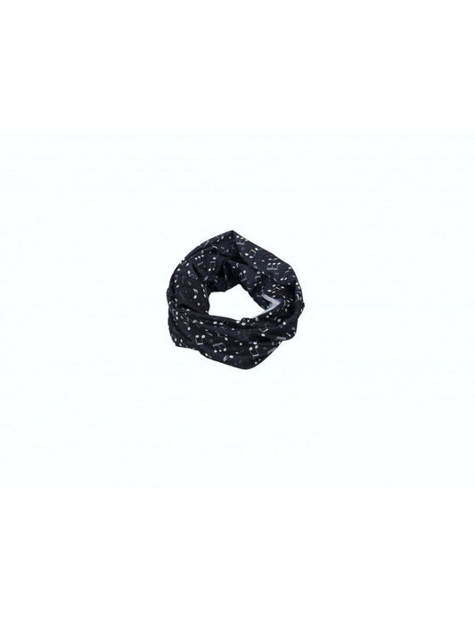 Loop Scarf Black and White Notes
