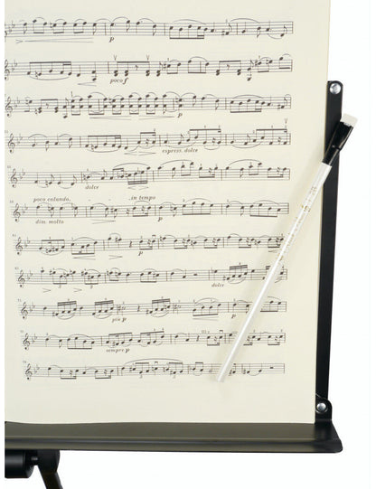 Magnetic White Pencil with Black End - "All I Need is Music" — view 2