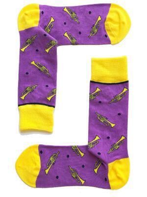 Angus and Co. Trumpet Socks Size 6-11