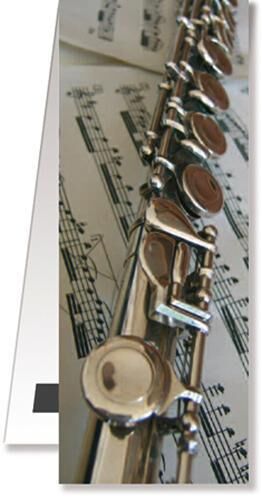 Flute Magnetic Bookmark Paper Clip