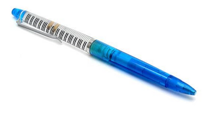 Beethoven Ballpoint Pen with Moving Hands on Piano Keyboard — view 2