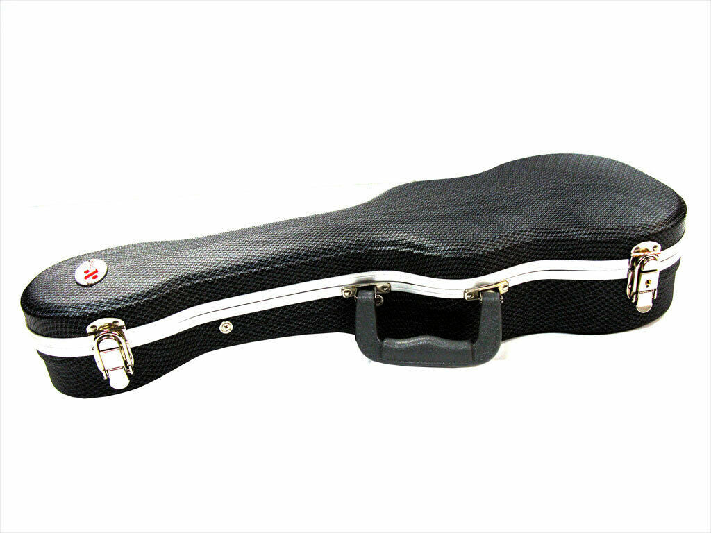 Xtreme Concert Ukulele Hard Case Deluxe ABS Finish 20 mm Grey Plush Lining