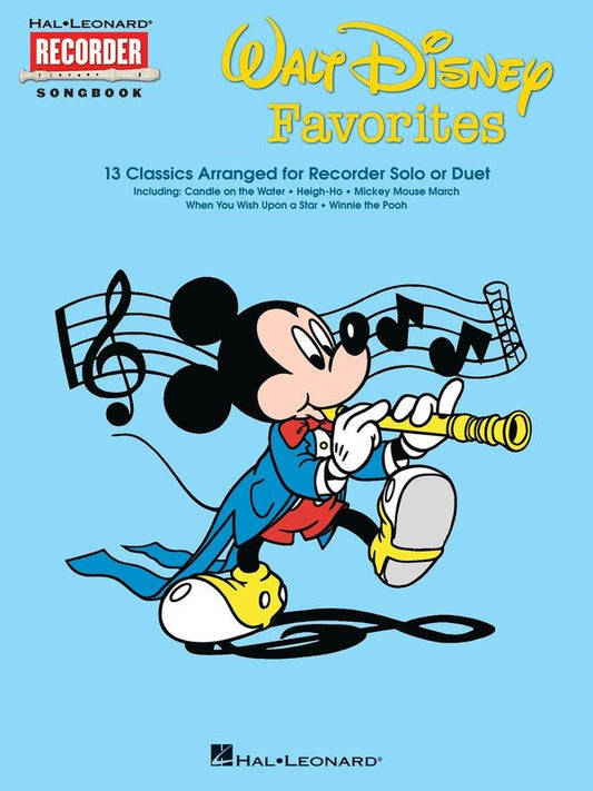 Walt Disney Favorites — Learning Unlimited Recorder (Hal Leonard)