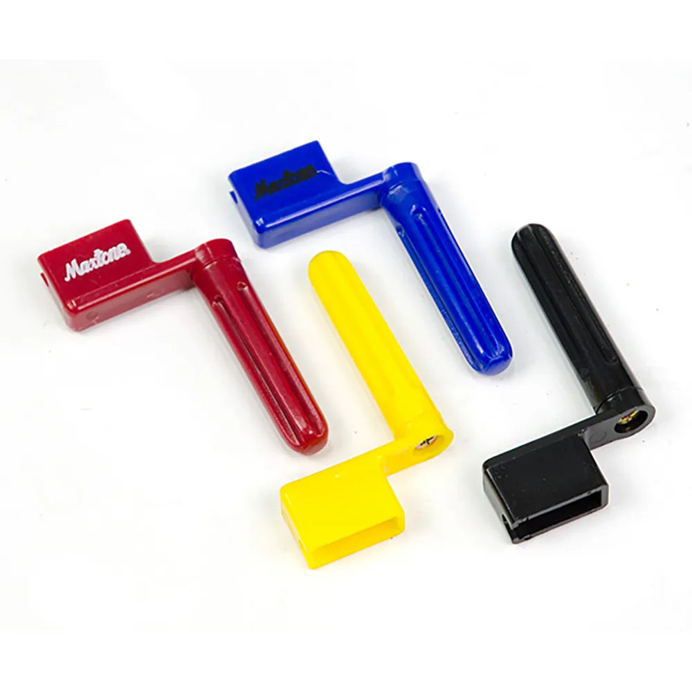 Plastic String Winder in Assorted Colours for Acoustic and Electric Guitars