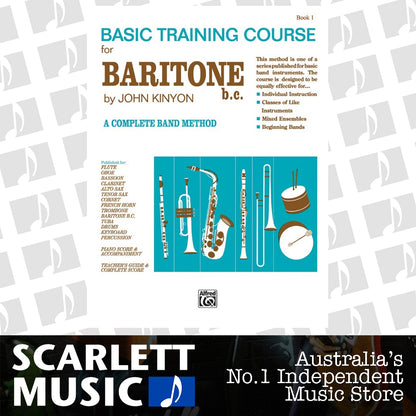 Basic Training Course Book 1 for Baritone BC - Concert Band Sheet Music — view 2