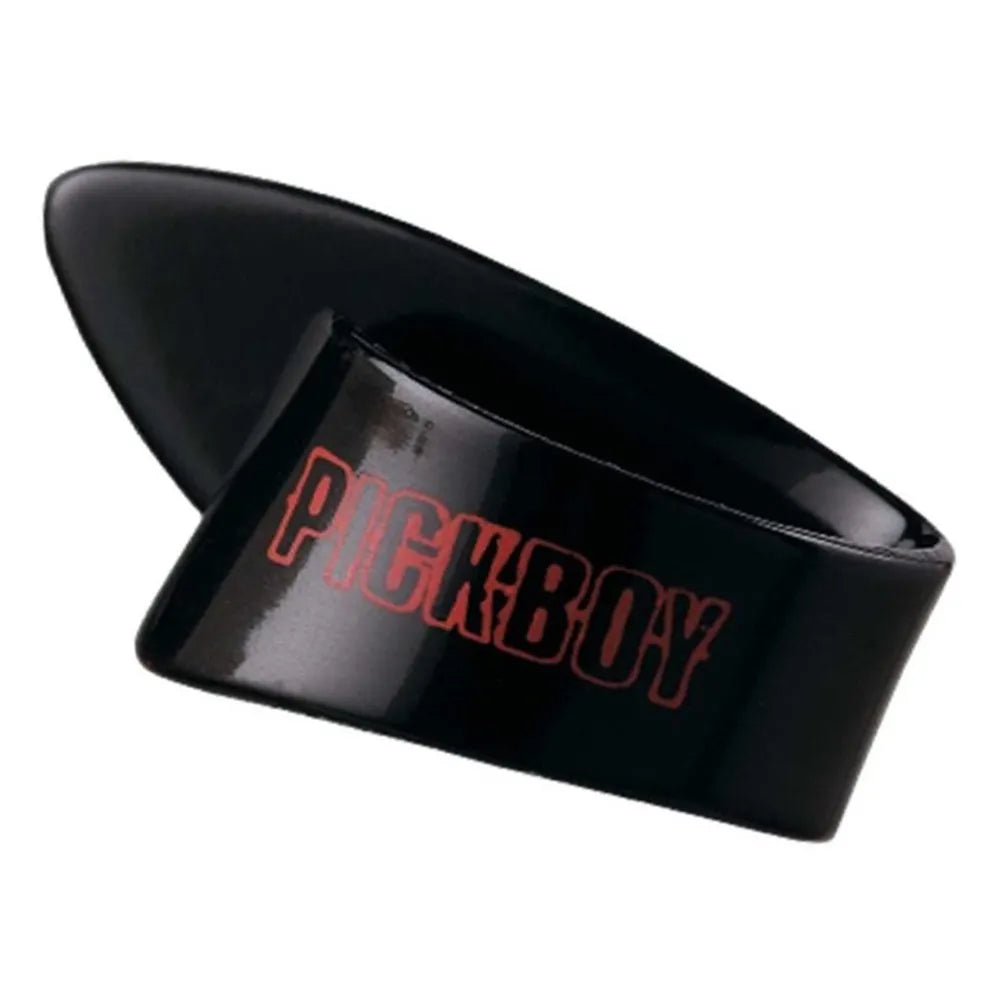 Pickboy Thumbpick Black 12-Pack 1.5