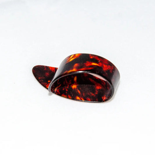 Tortoiseshell Medium Thumbpick - Celluloid, Made in Germany