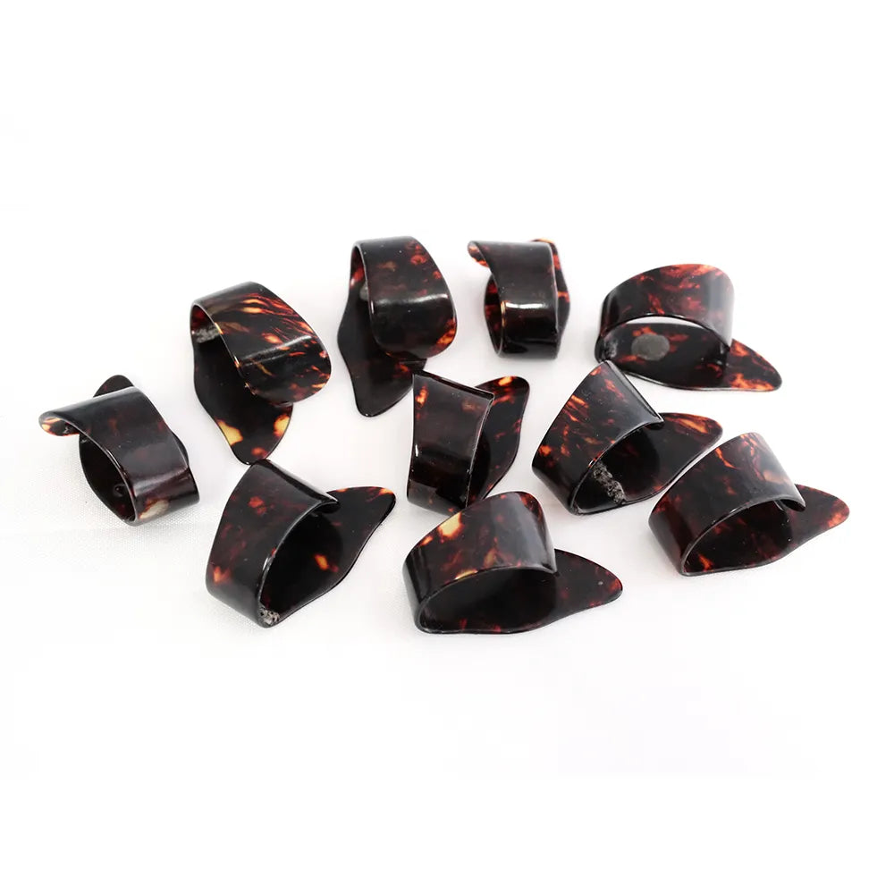 Thumbpick Tortoiseshell Medium 10 Pack Made in Germany