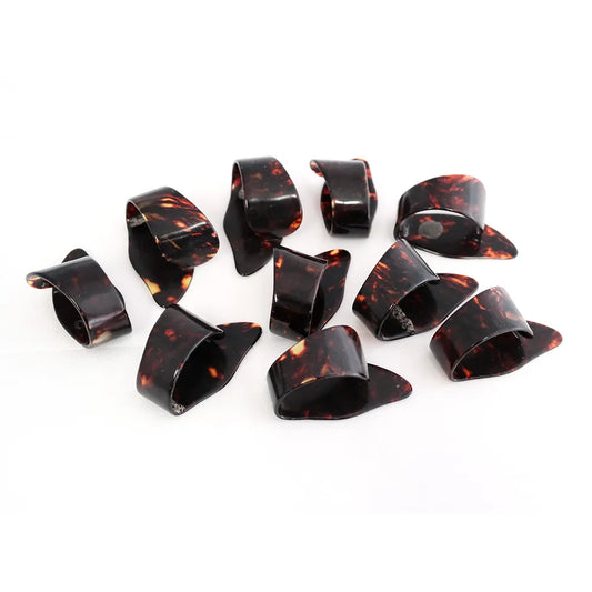 Thumbpick Tortoiseshell Medium 10 Pack Made in Germany