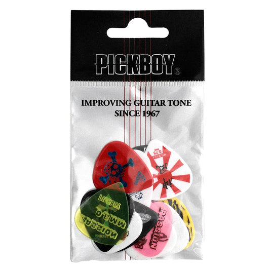 Pickboy Guitar Pick Variety Pack - 12 Pack