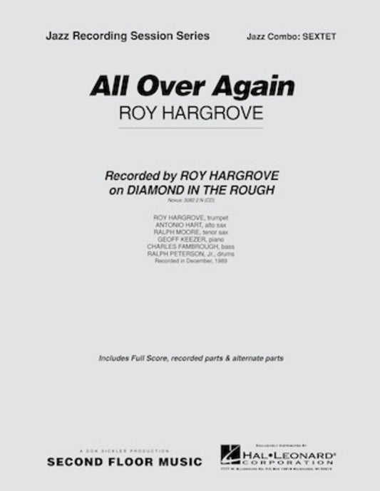 All Over Again Jazz Combo Score/Parts