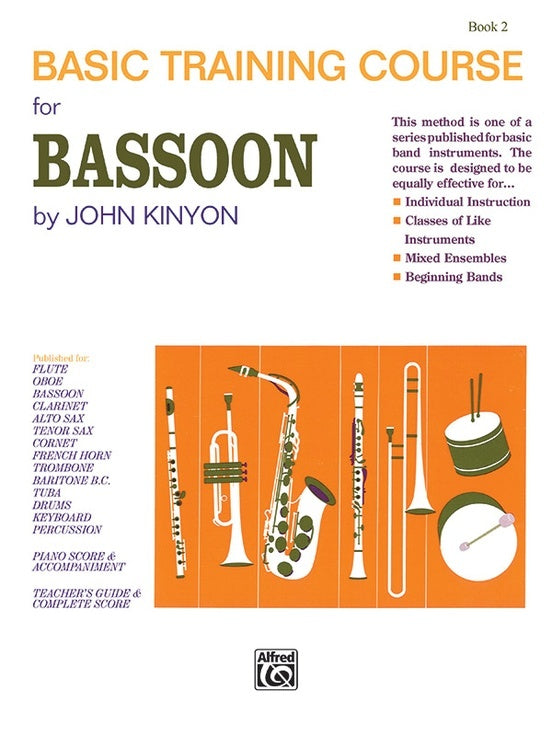 Basic Training Course Book 2 for Bassoon