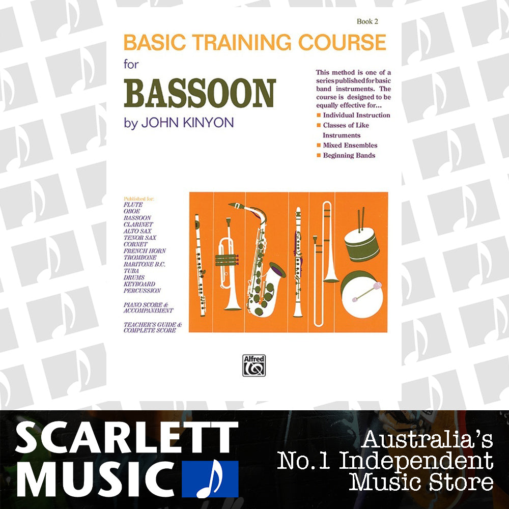 Basic Training Course Book 2 for Bassoon — view 2