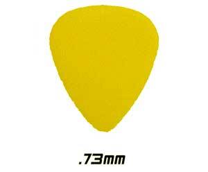 Wedgie Delrin Pick 12Pack .73 Yellw