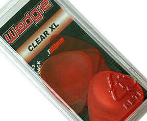 Wedgie Clear Pick 12Pack .88 Orange