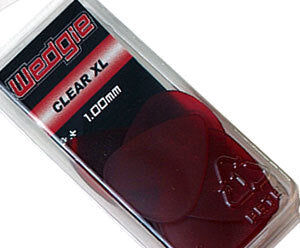 Wedgie Clear Pick 12Pack 1.00 Red