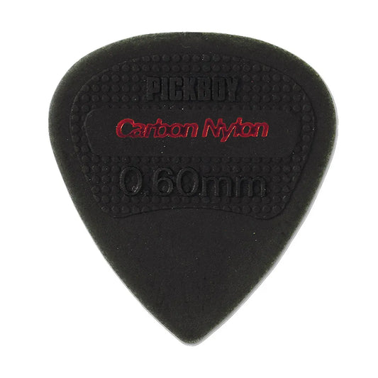 Pickboy Guitar Pick - Carbon-Nylon Edge 12 Pack .60