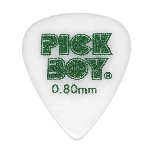 Pickboy Guitar Pick - PolyAcetal Sand Grip .80mm (12 Pack)