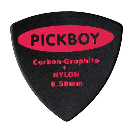 Pickboy Triangle Carbon-Nylon Guitar Picks (12 Pack) .50