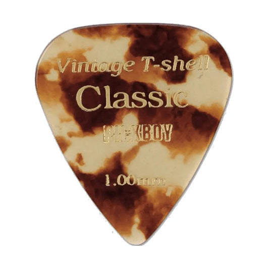 Pickboy Vintage Tortoiseshell Guitar Picks - 12 Pack