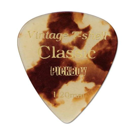 Pickboy Guitar Pick - Vintage Tortoiseshell (12 Pack) 1.20