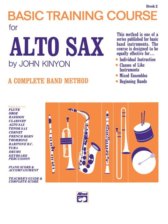 Basic Training Course Book 2 for Alto Saxophone