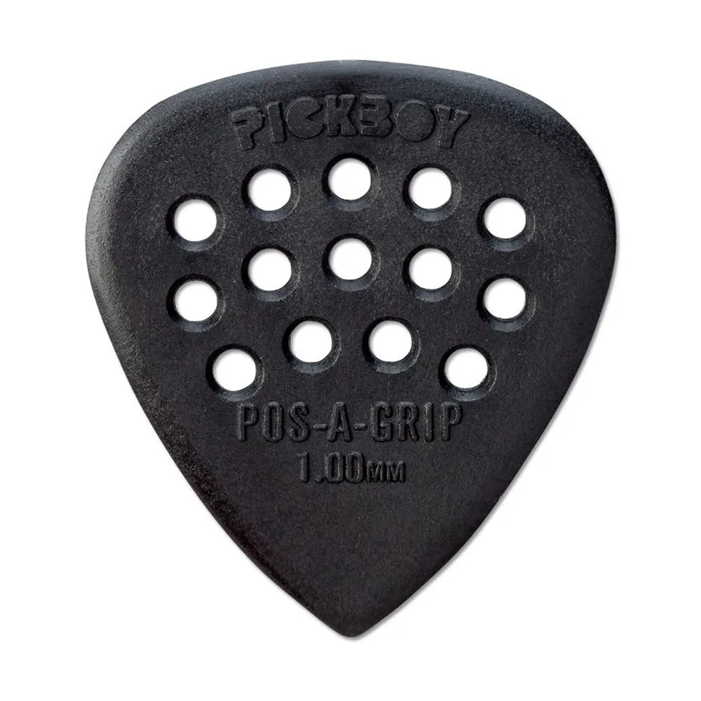 Pickboy Guitar Pick - Pos A Grip Carbon-Nylon 12 Pack