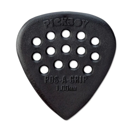 Pickboy Guitar Pick - Pos A Grip Carbon-Nylon 12 Pack