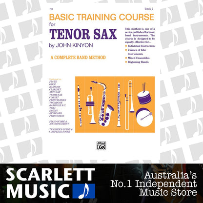 Basic Training Course Book 2 for Tenor Saxophone — view 2
