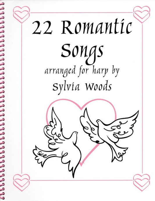 22 Romantic Songs for the Harp (Hal Leonard)